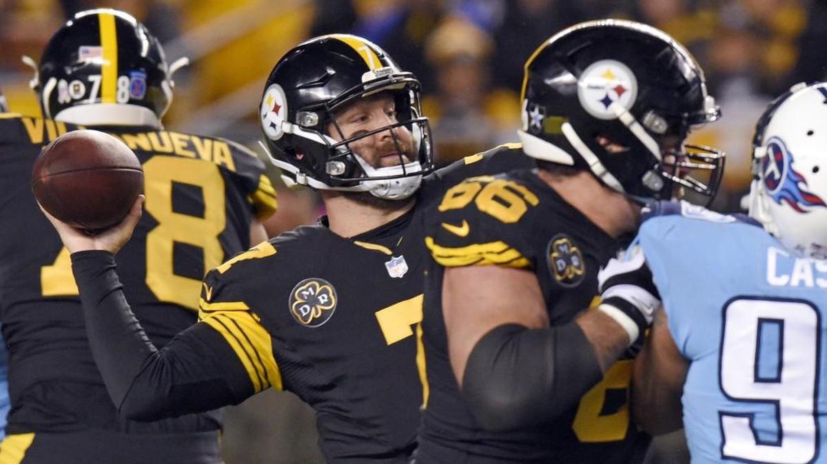 Pittsburgh Steelers quarterback Ben Roethlisberger.