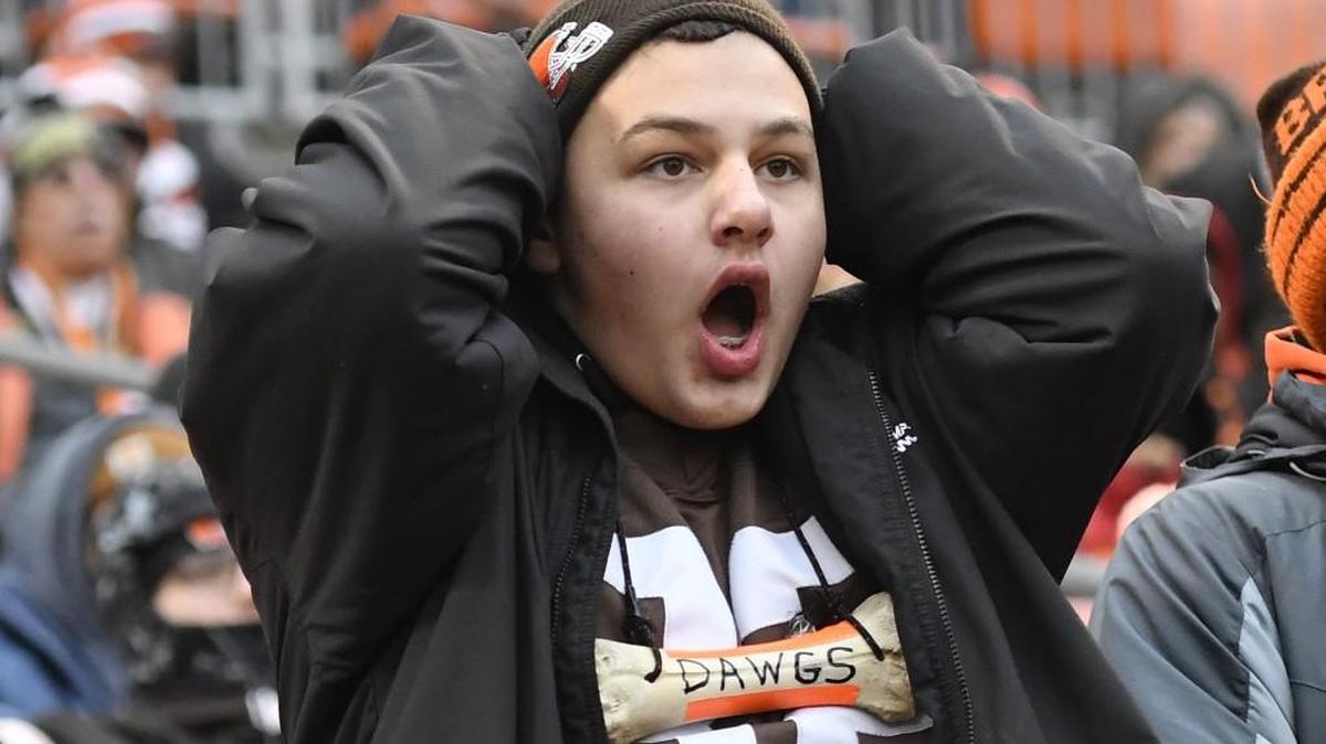 That’s been a common look on the faces of Browns fans this season.