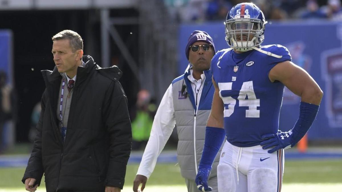 New York Giants defensive lineman Olivier Vernon.