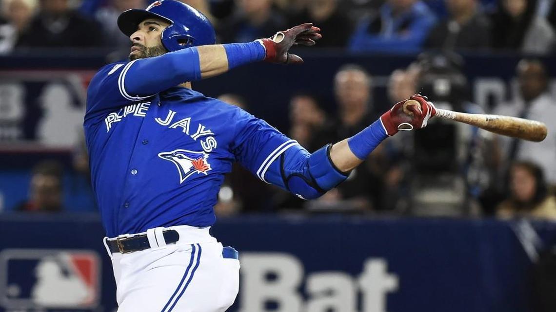 Outfielder Jose Bautista.