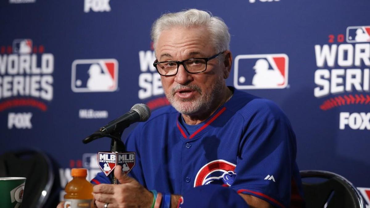 Chicago Cubs manager Joe Maddon.