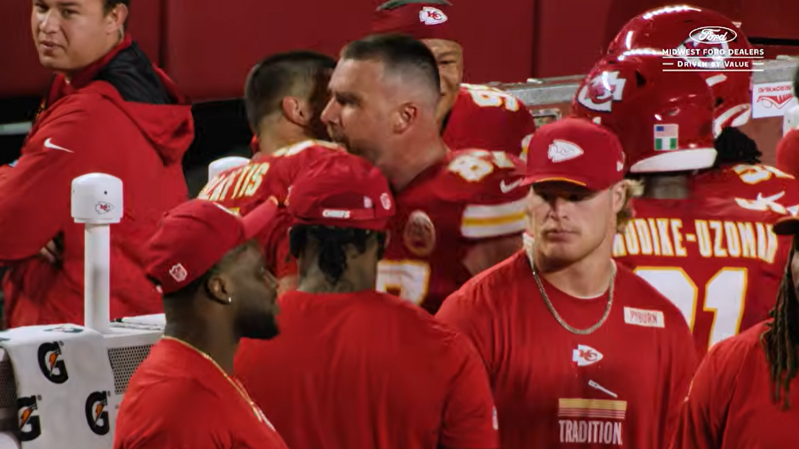 Travis Kelce asks Chiefs defense to win him a Big Mac in mic’d-up video