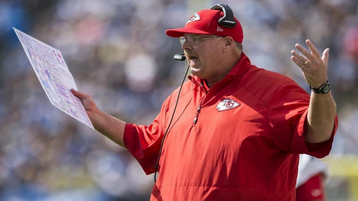 Kansas City Chiefs head coach Andy Reid.