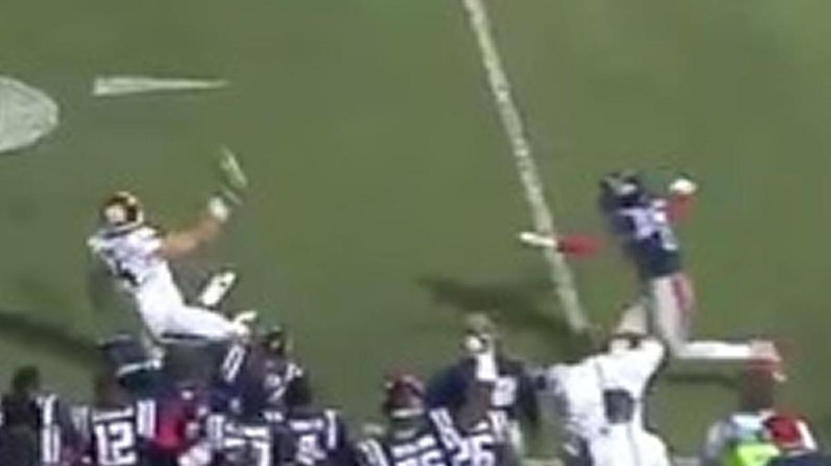 This lateral actually ended up being a good thing for Arkansas on Saturday night.