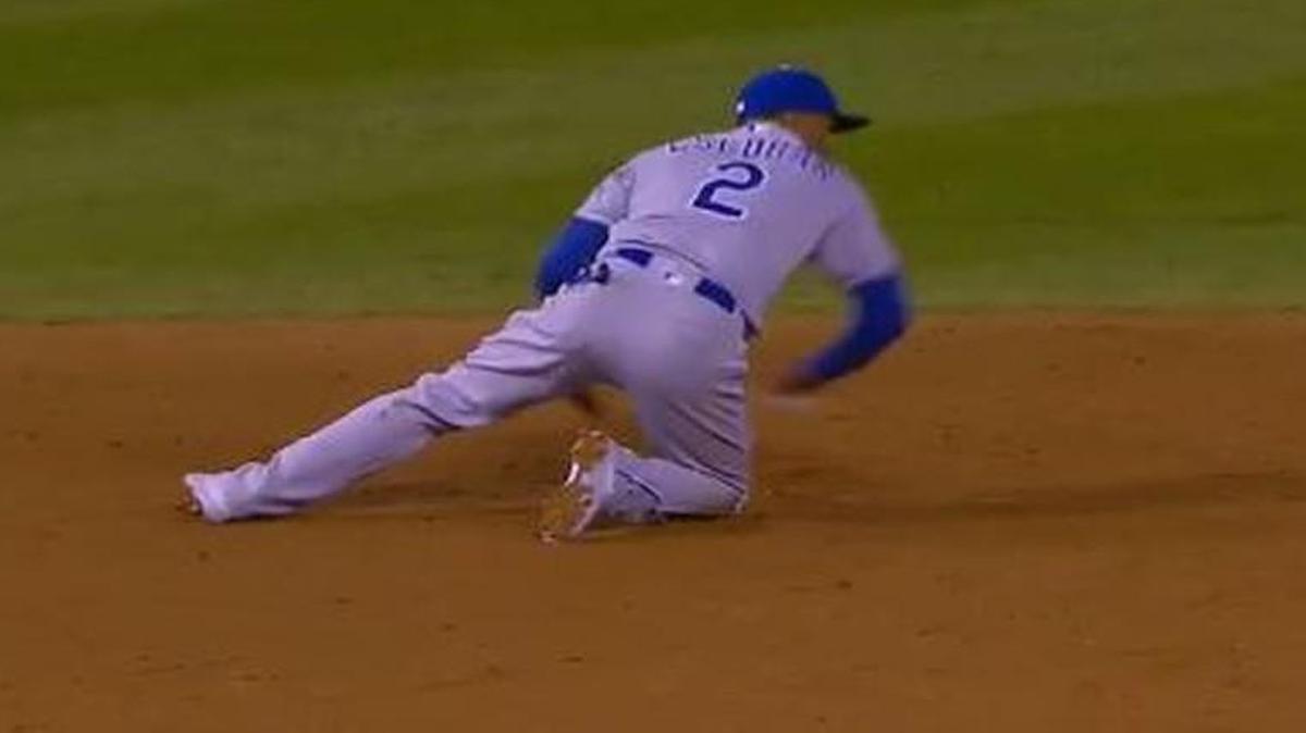 Kansas City Royals shortstop Alcides Escobar started a double play against the White Sox on Monday night in Chicago.