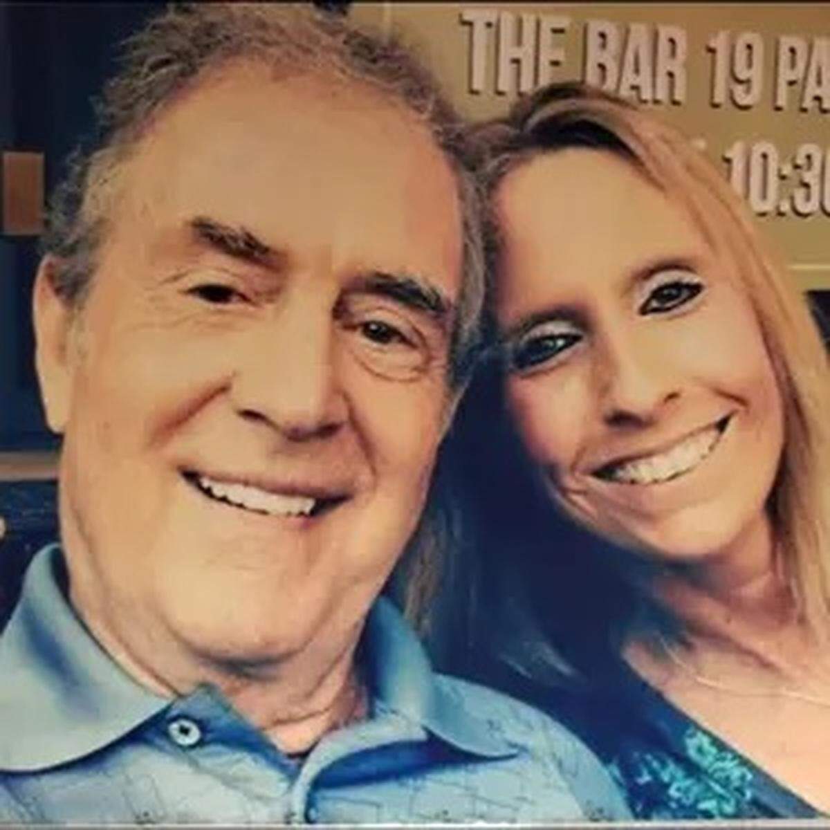 Denny Matthews and fiancée Amy Baker.