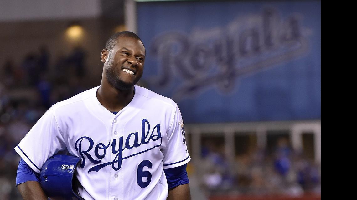 
Kansas City Royals center fielder Lorenzo Cain.
