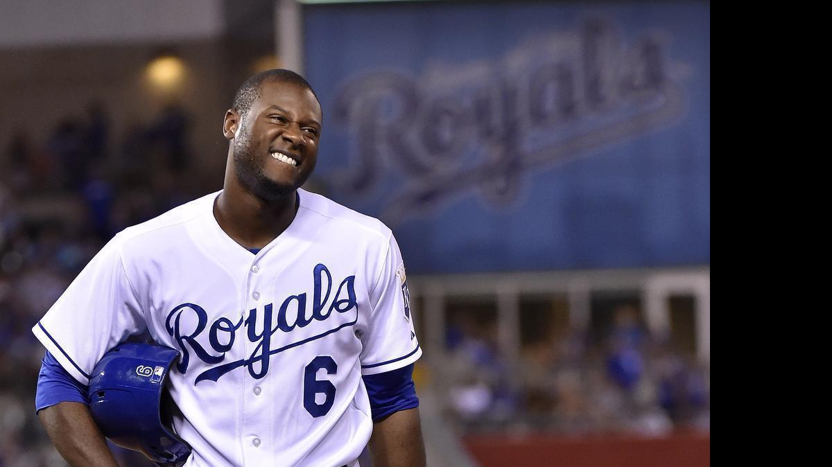 
Kansas City Royals center fielder Lorenzo Cain.
