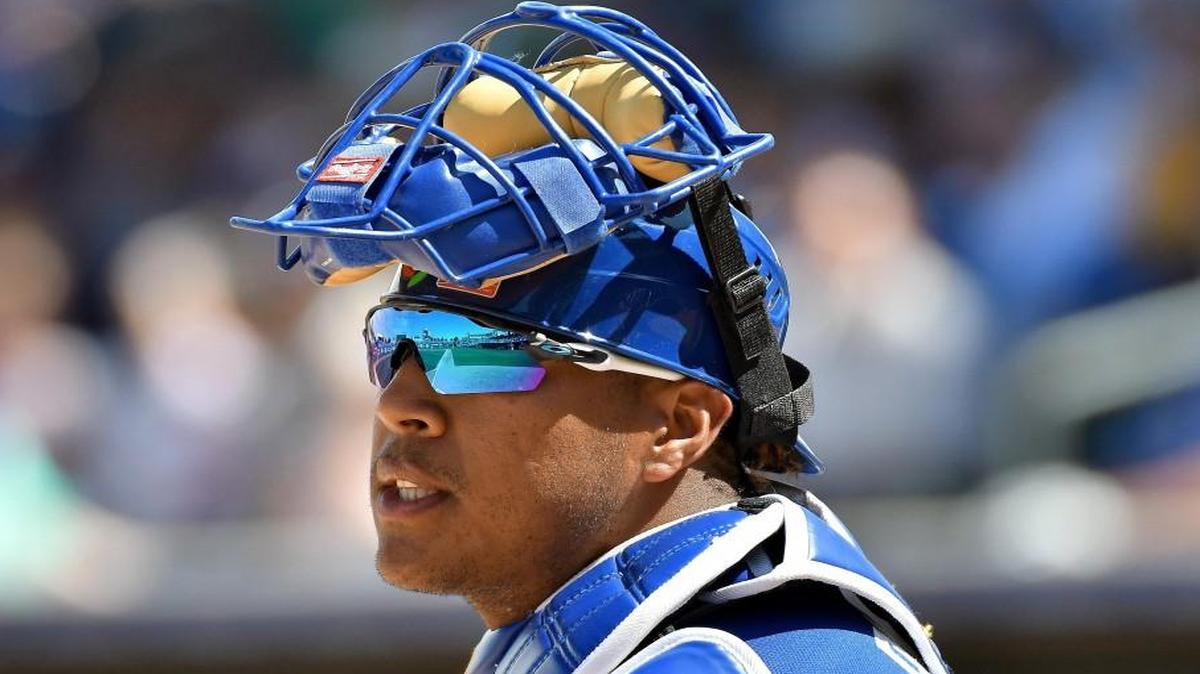 Kansas City Royals catcher Salvador Perez.