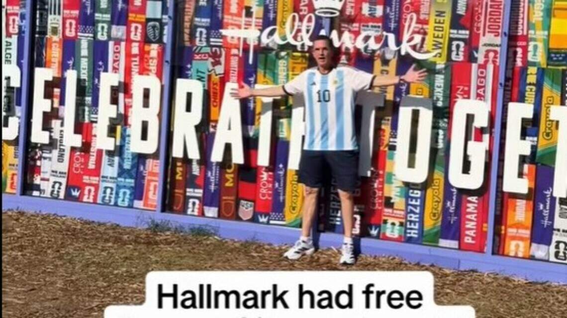 Viral star ‘Kickball Dad’ visited Kansas City during the World Cup