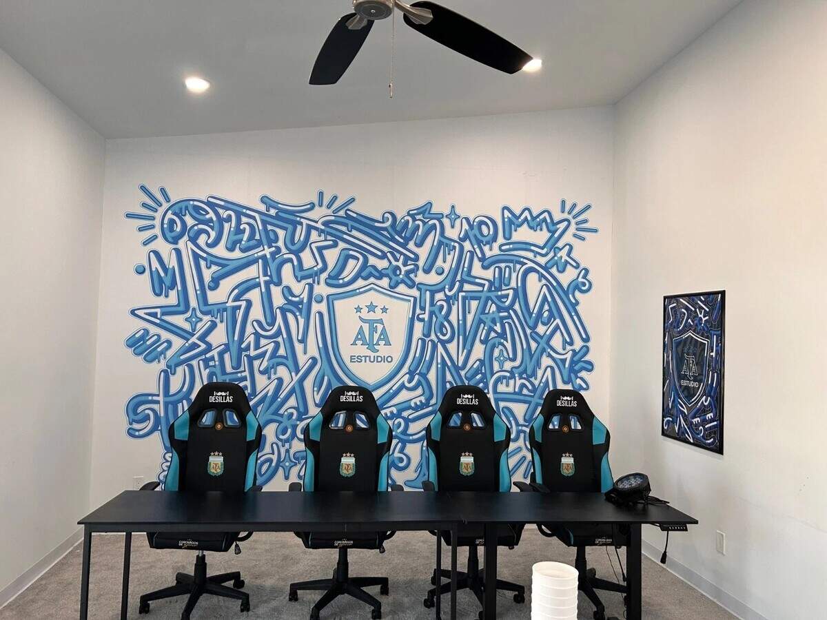 Argentina Football Association Communications Studio is for sale.