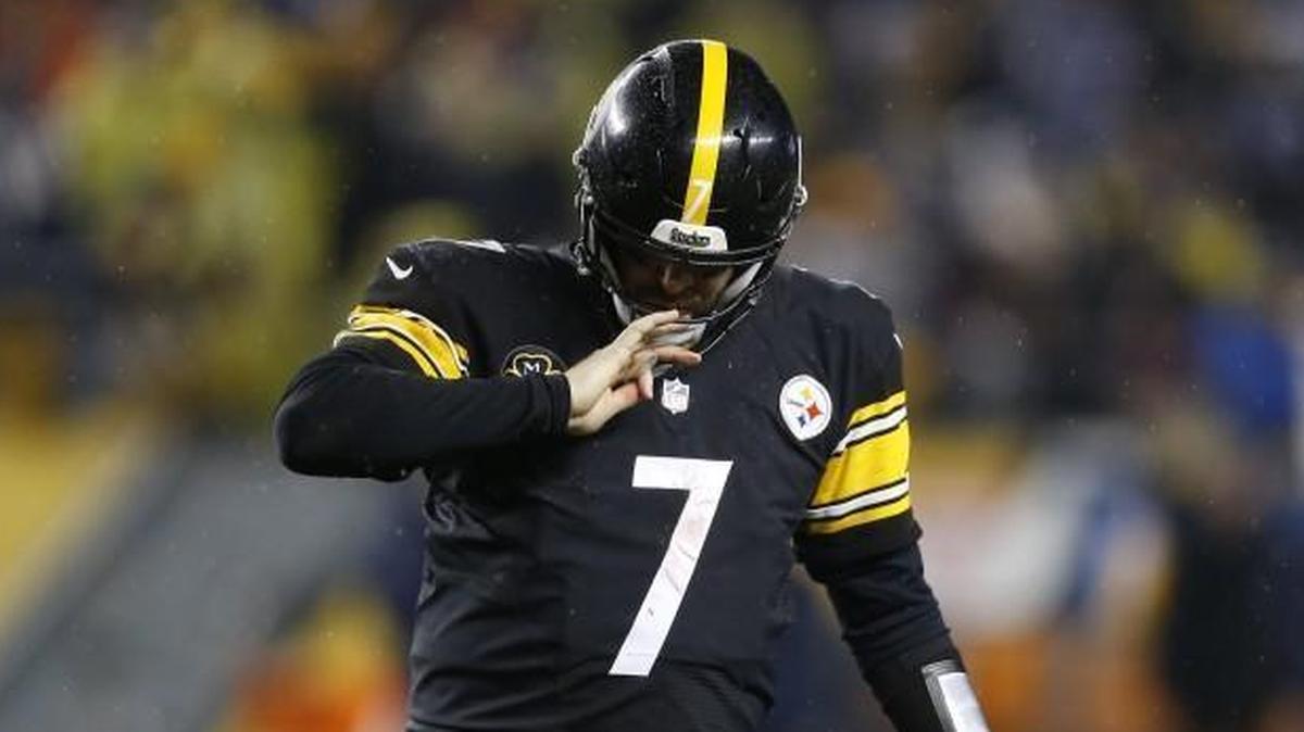 Steelers quarterback Ben Roethlisberger.