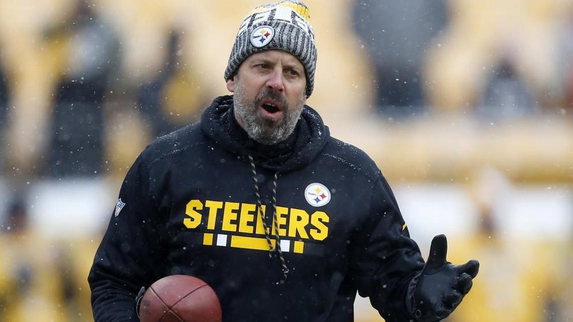 Pittsburgh Steelers offensive coordinator Todd Haley.