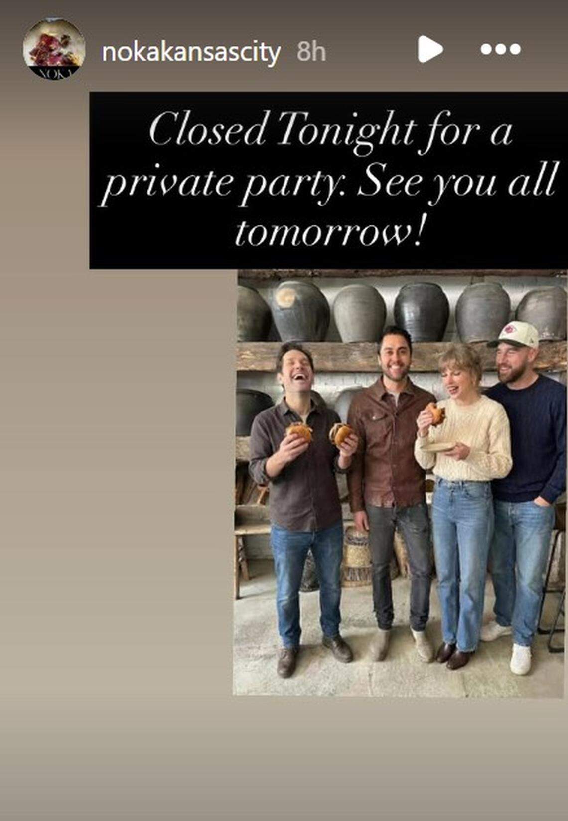 Nōka shared this on its Instagram story.