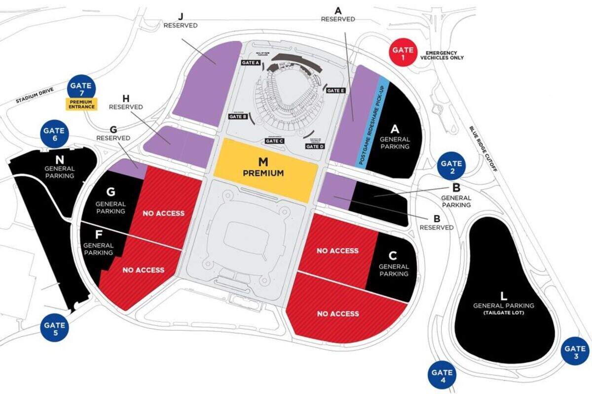 Here is how parking will look for Royals fans during the 2026 World Cup.