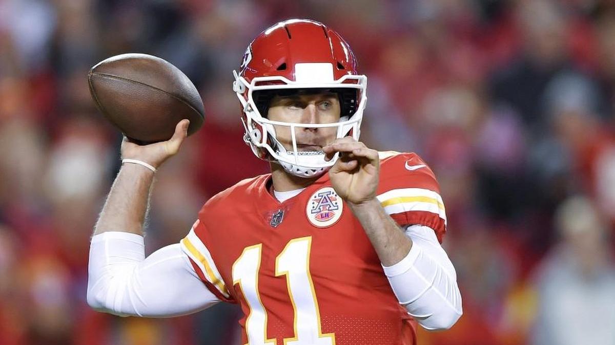 Kansas City Chiefs quarterback Alex Smith.