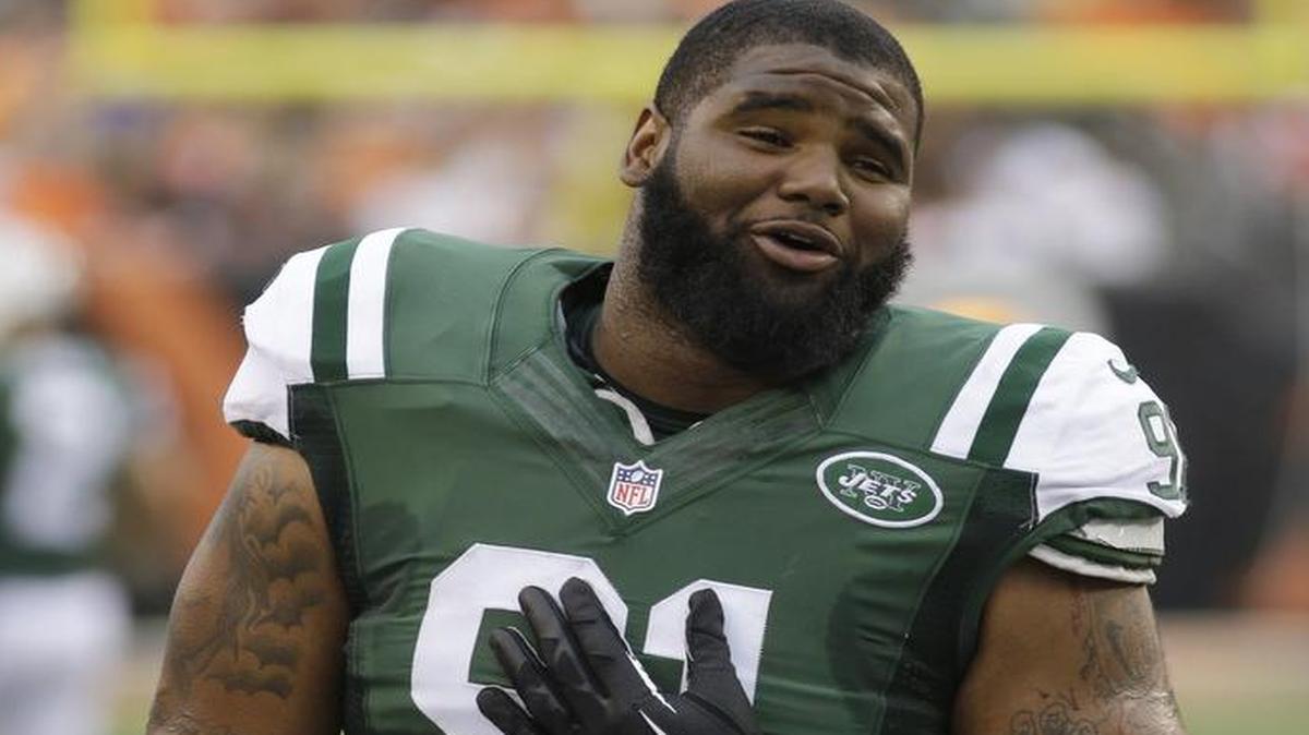 
New York Jets defensive end Sheldon Richardson.
