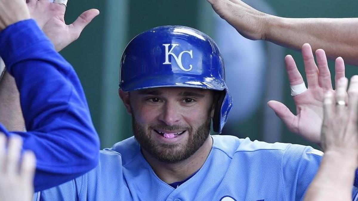 Kansas City Royals catcher Drew Butera.
