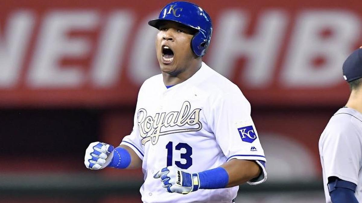 Kansas City Royals catcher Salvador Perez.