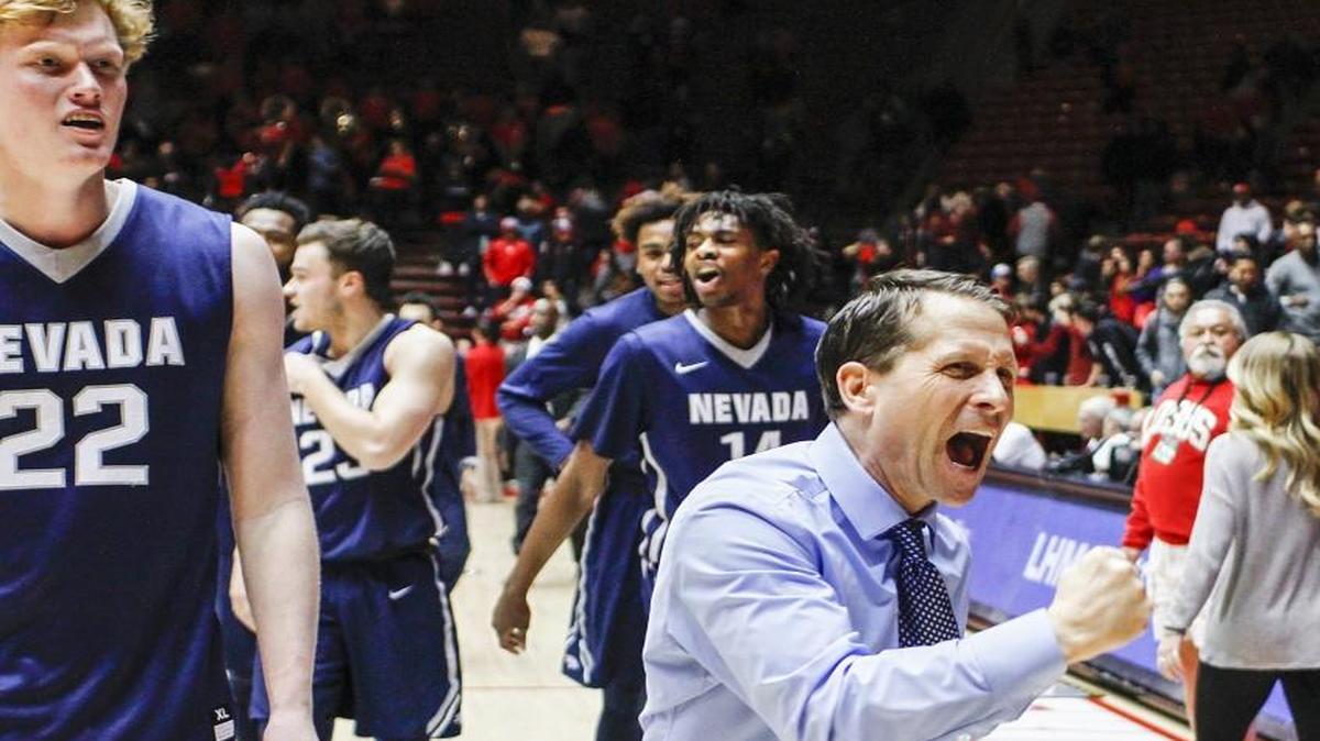Yeah, Nevada head coach Eric Musselman was fired up.