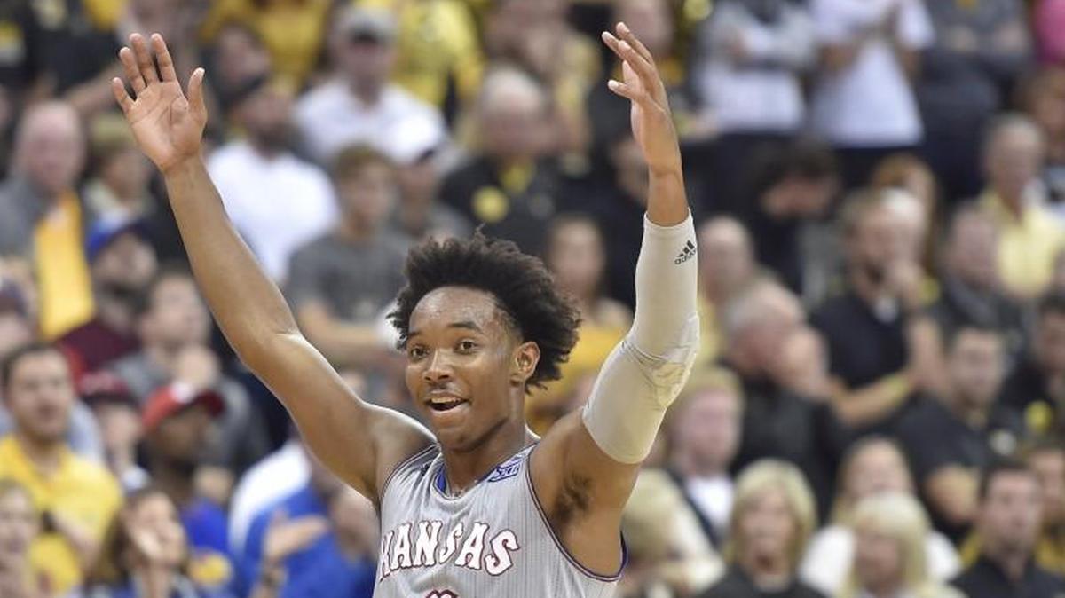 KU star Devonte Graham.