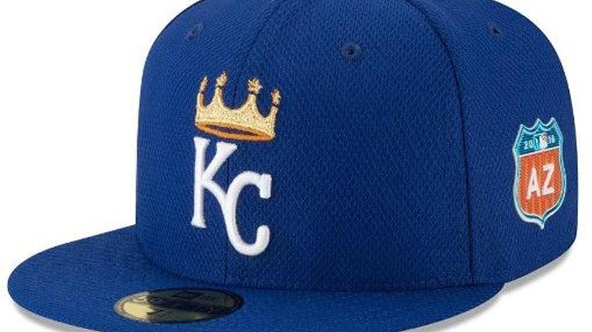 They crowned the Royals spring-training hats.