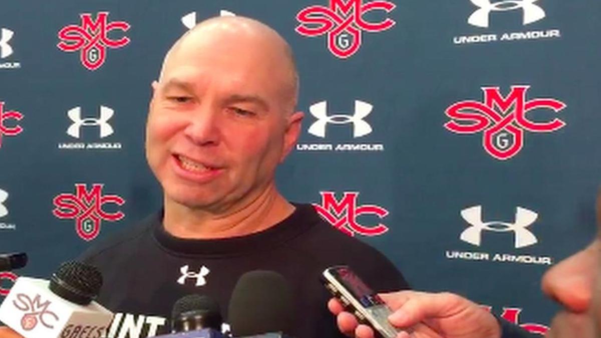 St. Mary’s coach Randy Bennett