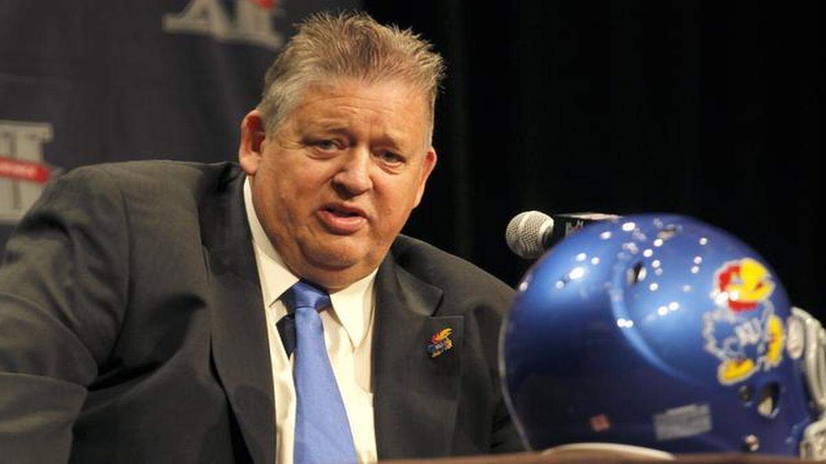 
Former Kansas football coach Charlie Weis.
