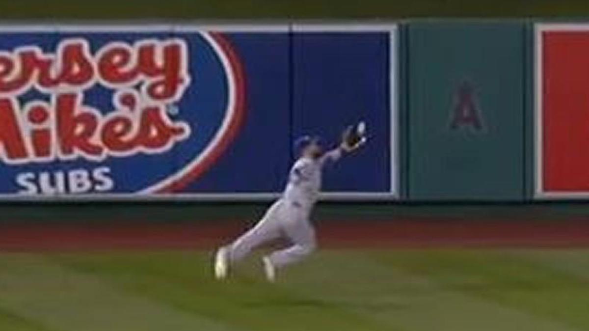 Alex Gordon made another great catch on Tuesday night.