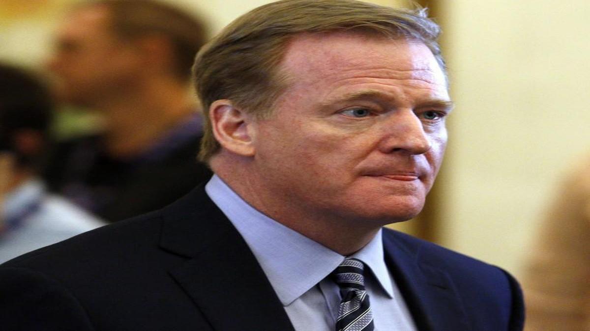 NFL commissioner Roger Goodell.