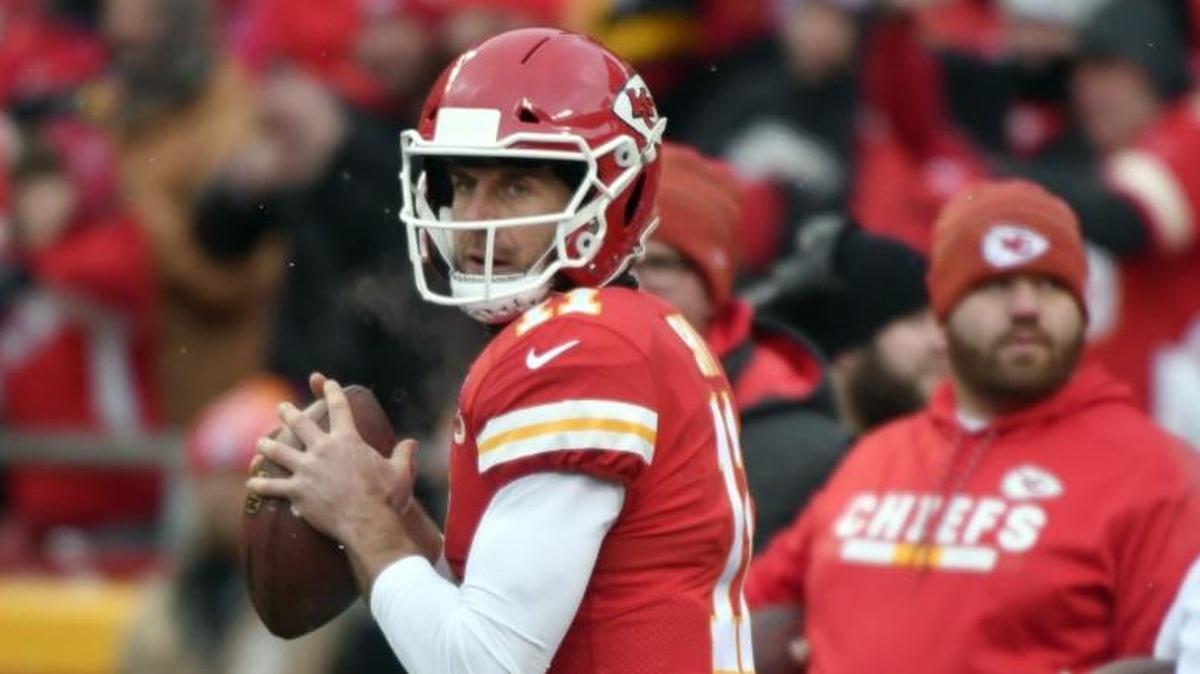 Kansas City Chiefs quarterback Alex Smith.