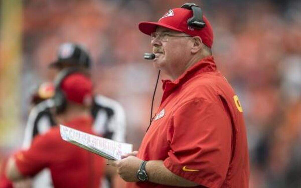 
Kansas City Chiefs head coach Andy Reid.
