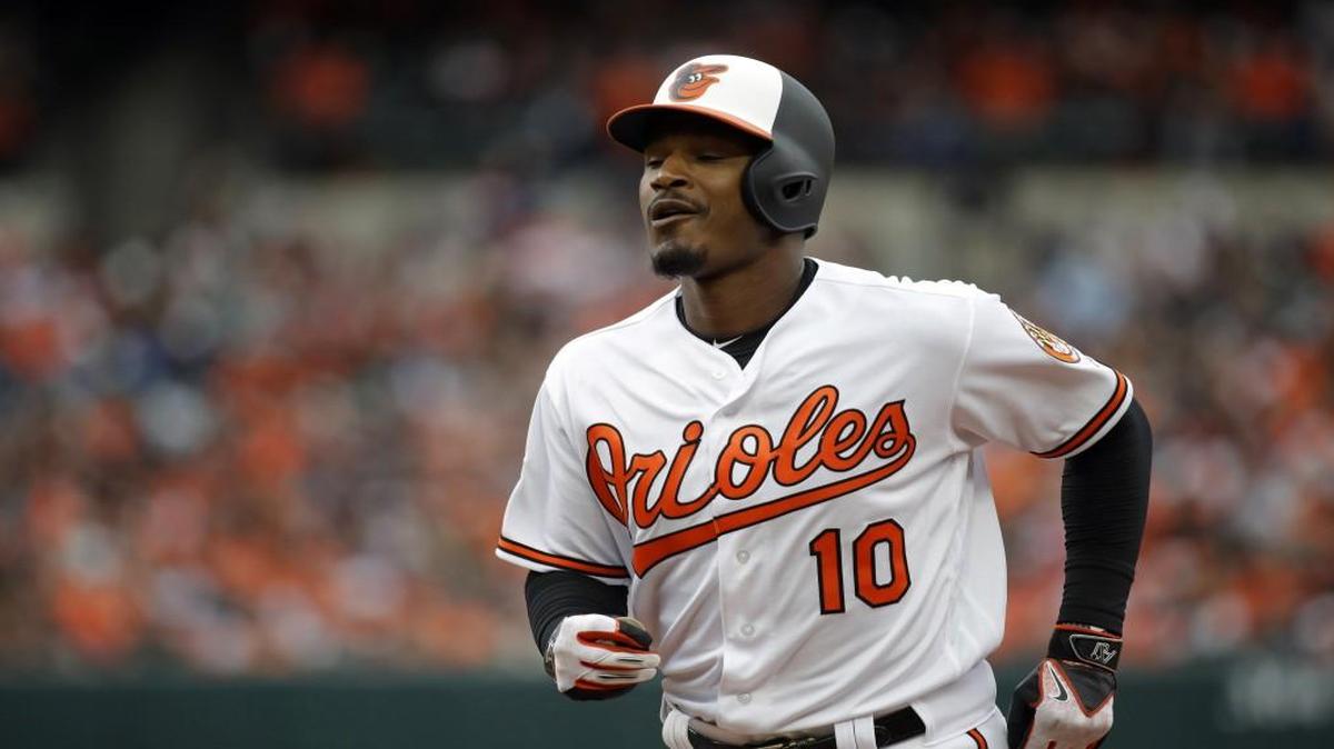Baltimore Orioles outfielder Adam Jones.