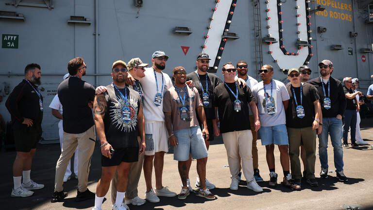 NASCAR driver spots Patrick Mahomes at Travis Kelce’s bachelor party — during race