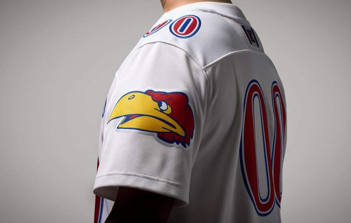 KU will wear these jerseys against UCF.