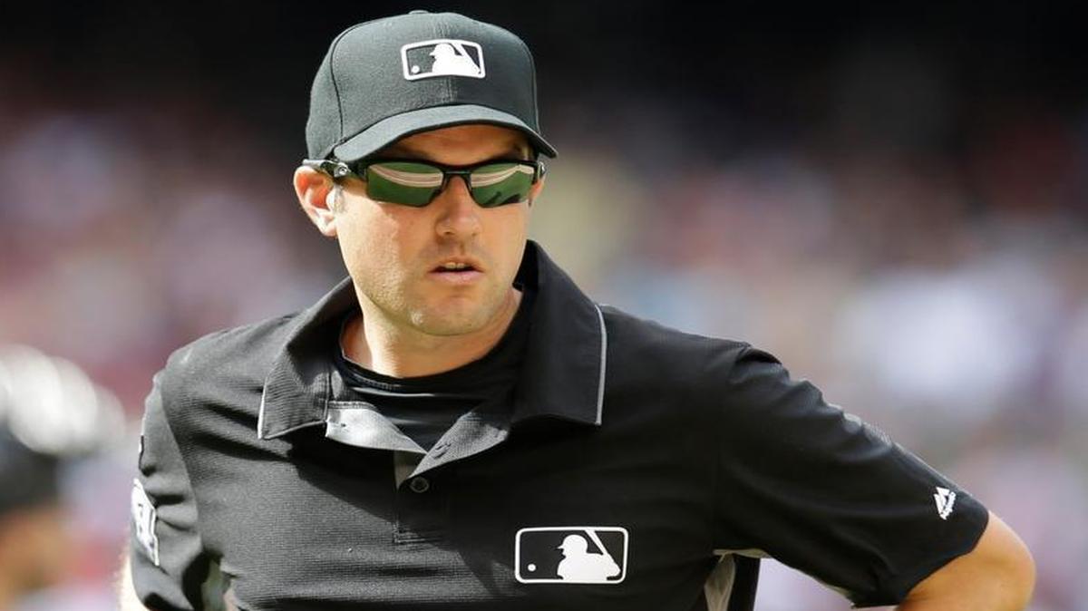 Major League Baseball umpire John Tumpane.
