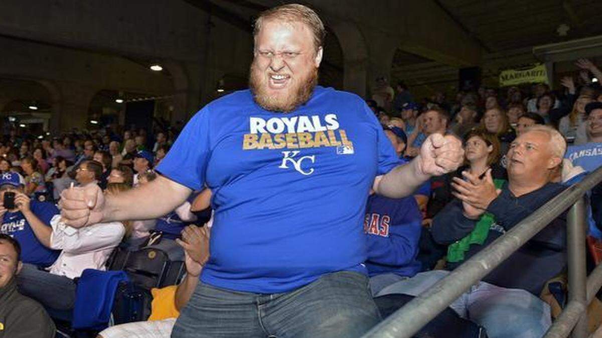 
Kansas City Royals fan Jimmy Faseler.
