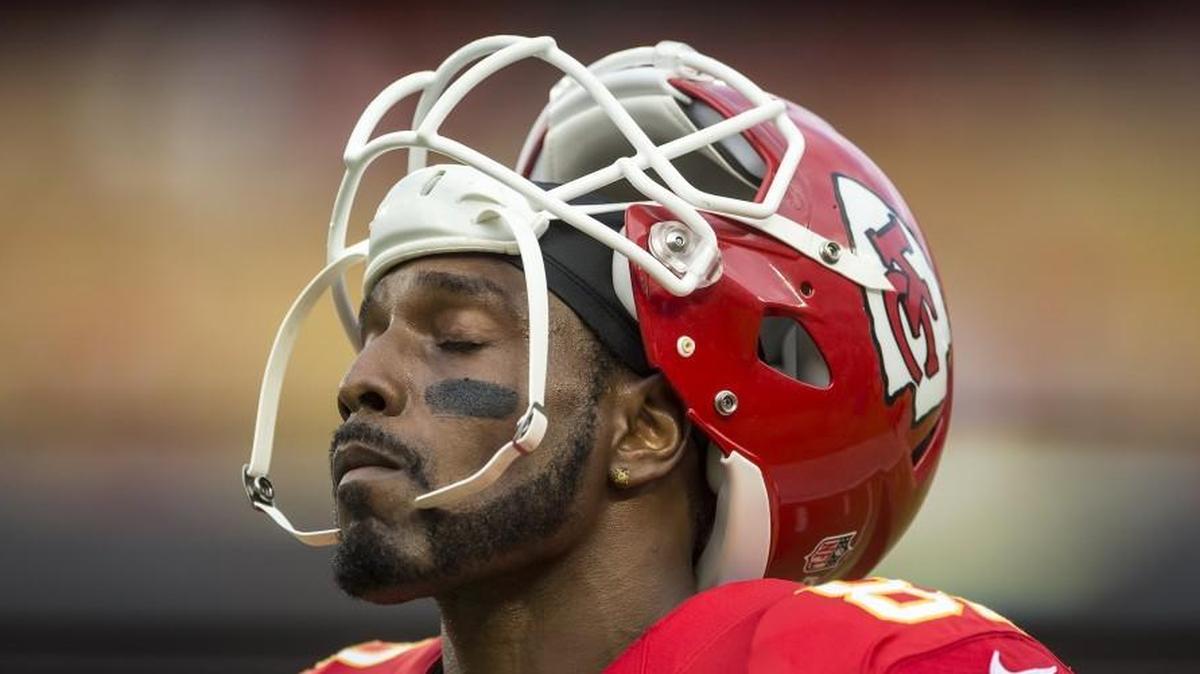 Former Kansas City Chiefs wide receiver Dwayne Bowe in 2014.