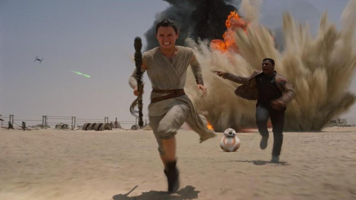 A scene from “Star Wars: Episode VII - The Force Awakens.”