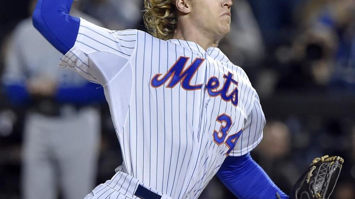 New York Mets starting pitcher Noah Syndergaard.