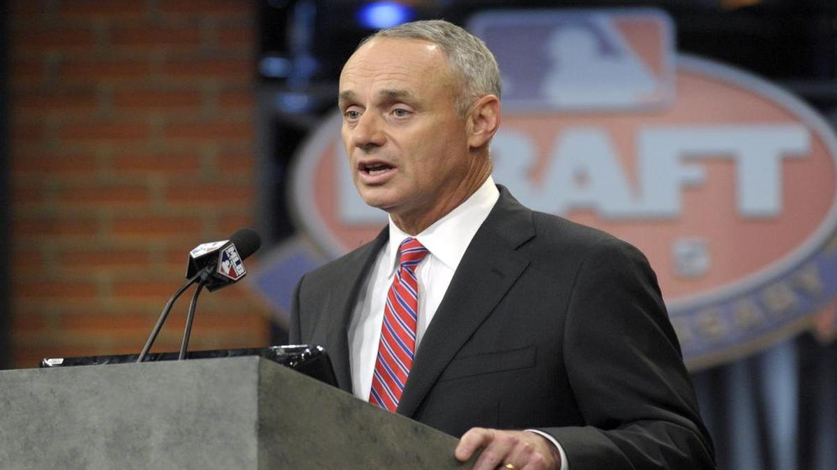
Major League Baseball commissioner Rob Manfred
