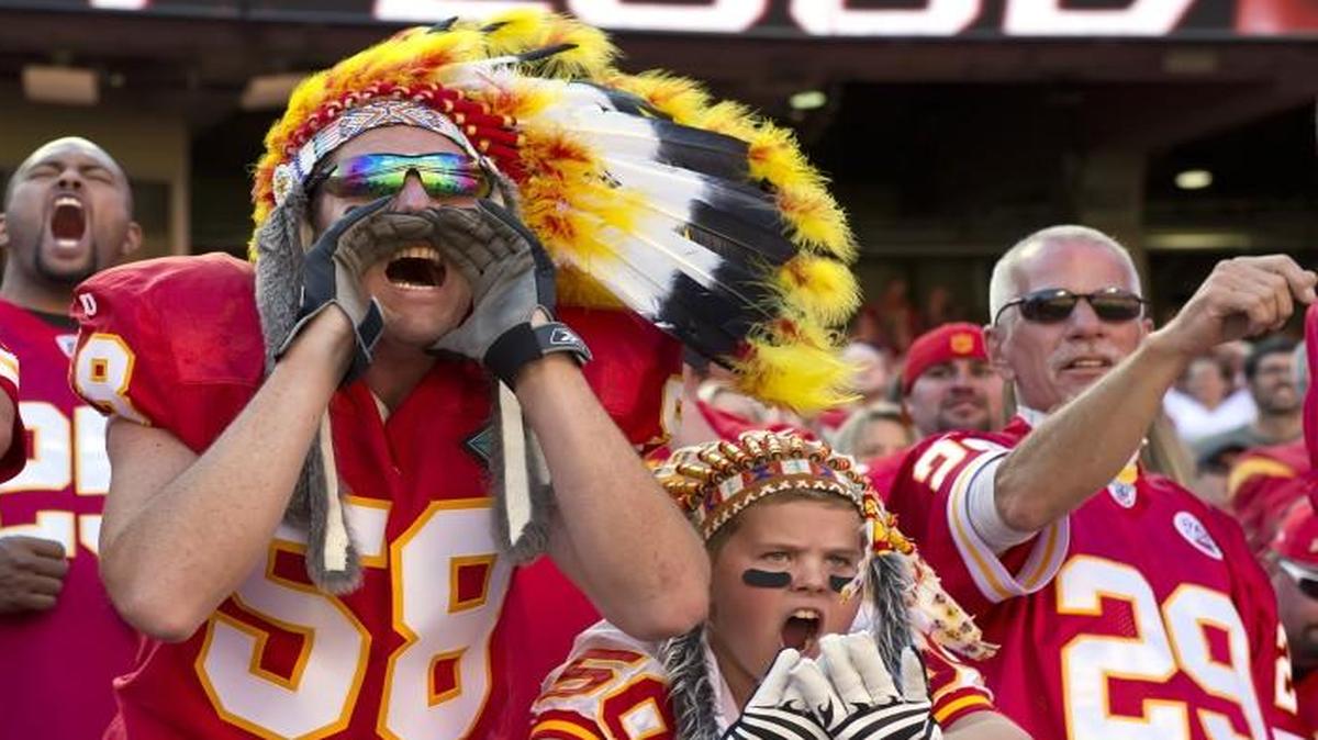 
Chiefs fans at a game in 2013.
