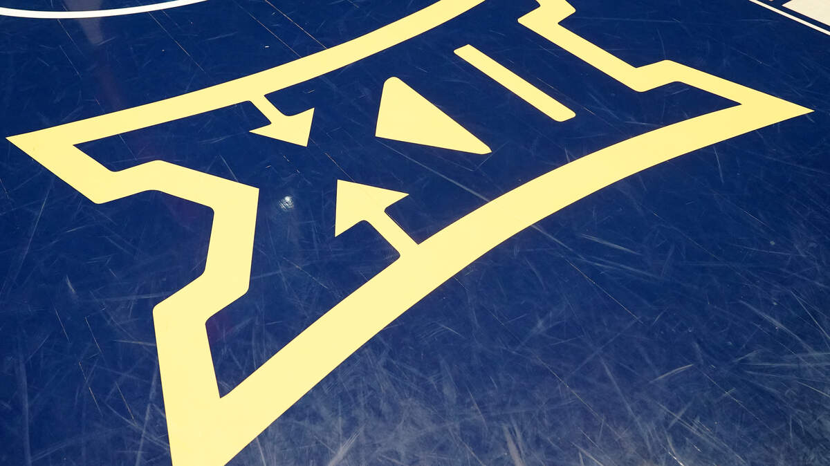 Das Logo des Monster Energy Big 12 Basketballfelds wurde kritisiert ...
