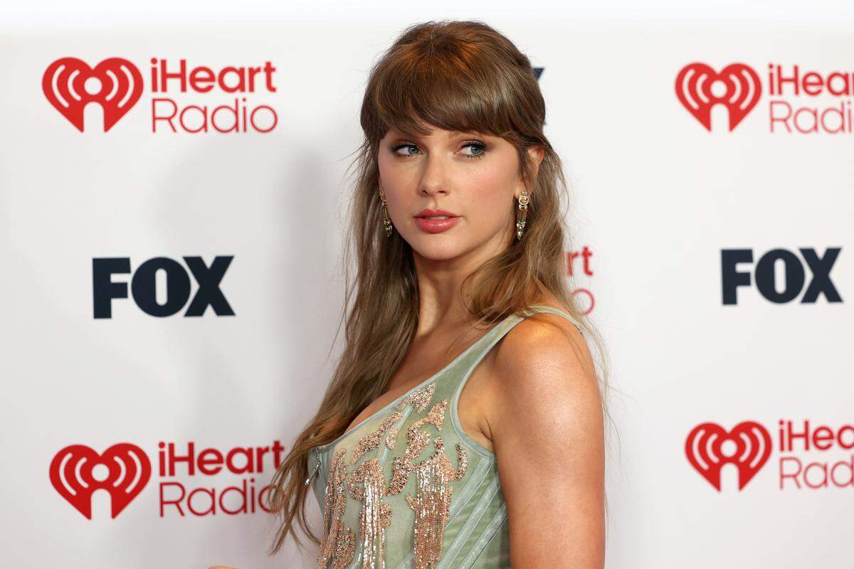 Taylor Swift attends the 2026 iHeartRadio Music Awards at the Dolby Theatre in Hollywood, California on March 26, 2026.