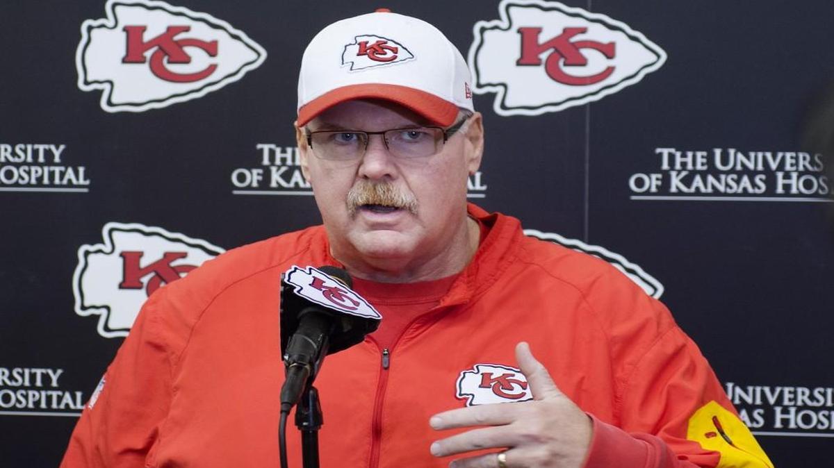 Kansas City Chiefs head coach Andy Reid.