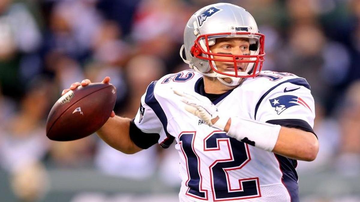 New England Patriots quarterback Tom Brady.