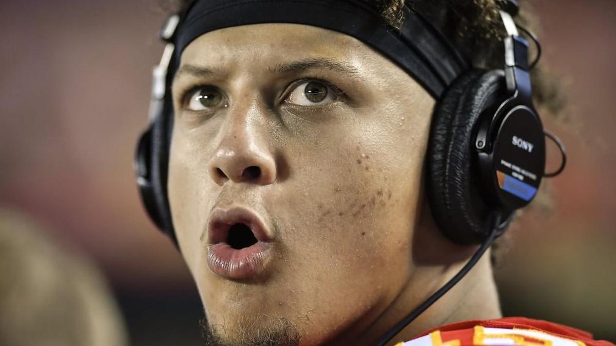 Kansas City Chiefs quarterback Patrick Mahomes.