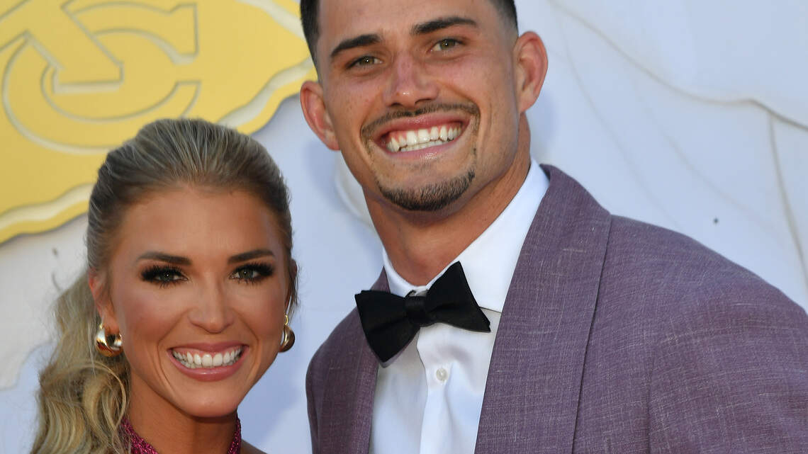 Wife of Chiefs player won pricey Chanel bag at Travis Kelce-Taylor Swift wedding