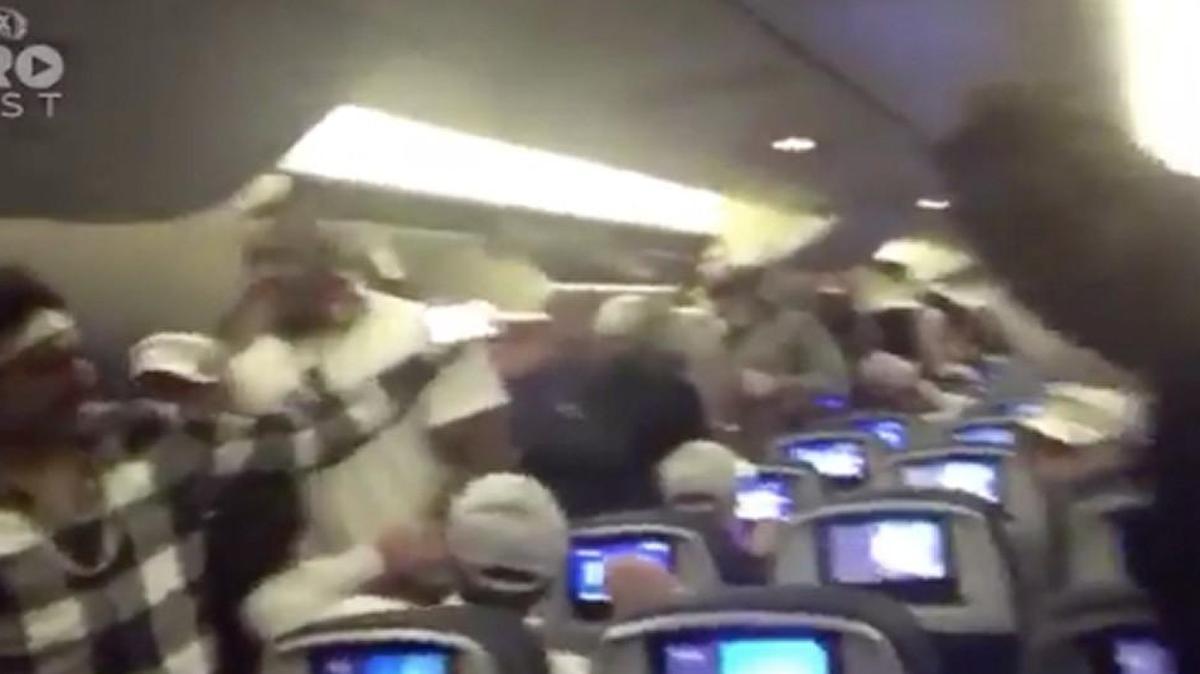 The Chiefs were still in a good mood when they got on the plane in San Diego.