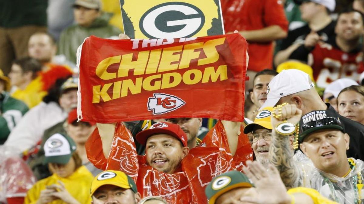 
A fan cheered during the first half of Monday’s game.
